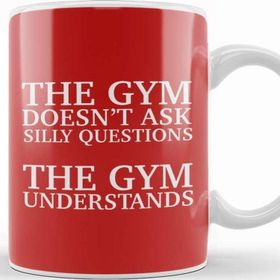 Baskı Dükkanı The Gym Understands Beyaz 330 ml Porselen Kupa Bardak