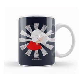 Baskı Dükkanı The Handmaids Tale Retro Japanese Beyaz 330 ml Porselen Kupa Bardak