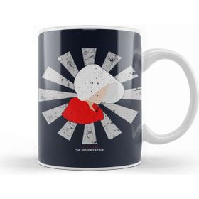 Baskı Dükkanı The Handmaids Tale Retro Japanese Beyaz 330 ml Porselen Kupa Bardak