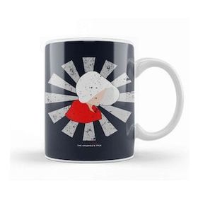 Baskı Dükkanı The Handmaids Tale Retro Japanese Beyaz 330 ml Porselen Kupa Bardak