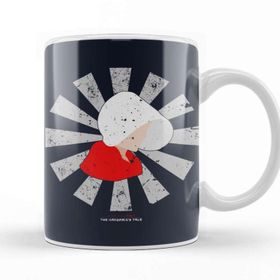 Baskı Dükkanı The Handmaids Tale Retro Japanese Beyaz 330 ml Porselen Kupa Bardak