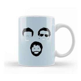 Baskı Dükkanı The Hangover Minimal Beyaz 330 ml Porselen Kupa Bardak