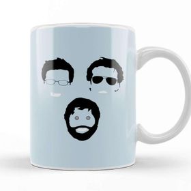 Baskı Dükkanı The Hangover Minimal Beyaz 330 ml Porselen Kupa Bardak