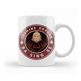 Baskı Dükkanı The Jasmine Dragon Uncle Iroh Avatar Beyaz 330 ml Porselen Kupa Bardak