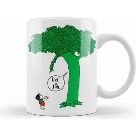 Baskı Dükkanı The Keeping Tree 01 Porselen Beyaz Kupa Bardak
