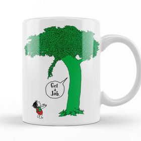 Baskı Dükkanı The Keeping Tree 01 Porselen Beyaz Kupa Bardak