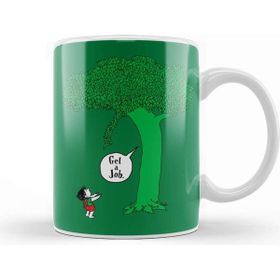 Baskı Dükkanı The Keeping Tree Porselen Beyaz Kupa Bardak