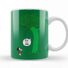 Baskı Dükkanı The Keeping Tree Porselen Beyaz Kupa Bardak