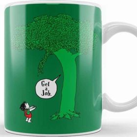 Baskı Dükkanı The Keeping Tree Porselen Beyaz Kupa Bardak