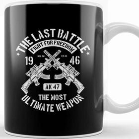 Baskı Dükkanı The Last Battle Porselen Beyaz Kupa Bardak