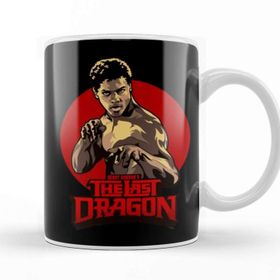 Baskı Dükkanı The Last Dragon Bruce Leroy Last Dragon Porselen Beyaz Kupa Bardak