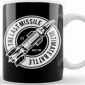 Baskı Dükkanı The Last Missile Porselen Beyaz Kupa Bardak