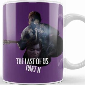 Baskı Dükkanı The Last Of Us 2 Porselen Beyaz Kupa Bardak