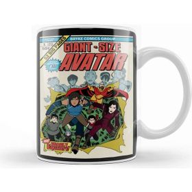 Baskı Dükkanı The Legend Of Giant Size Avatar With Logos Porselen Beyaz Kupa Bardak
