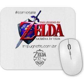 Baskı Dükkanı the Legend of Zelda Ocarina of Time Mouse Pad
