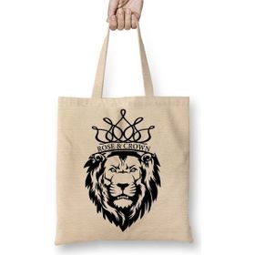 Baskı Dükkanı The Lion King Branca Masculina E Feminina Bez Çanta
