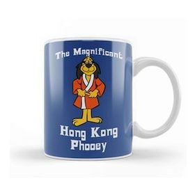 Baskı Dükkanı The Magnificent Hong Kong Phooey Porselen Beyaz Kupa Bardak