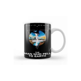 Baskı Dükkanı The Man Who Fell To Earth Davıd Bowıe Porselen Beyaz Kupa Bardak