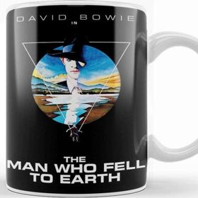 Baskı Dükkanı The Man Who Fell To Earth Davıd Bowıe Porselen Beyaz Kupa Bardak