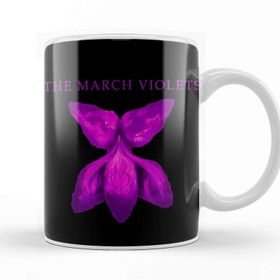 Baskı Dükkanı The March Violets Porselen Beyaz Kupa Bardak