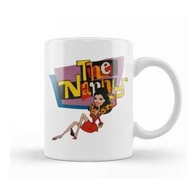 Baskı Dükkanı The Nanny Porselen Beyaz Kupa Bardak