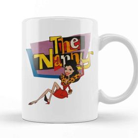 Baskı Dükkanı The Nanny Porselen Beyaz Kupa Bardak