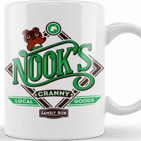 Baskı Dükkanı The Nook's Cranny Animal Crossing Porselen Beyaz Kupa Bardak