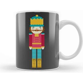 Baskı Dükkanı The Nutcracker Porselen Beyaz Kupa Bardak