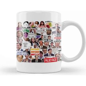 Baskı Dükkanı The Office 01 Porselen Beyaz Kupa Bardak