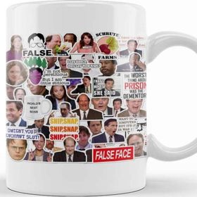 Baskı Dükkanı The Office 01 Porselen Beyaz Kupa Bardak