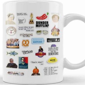 Baskı Dükkanı The Office 01 Porselen Beyaz Kupa Bardak