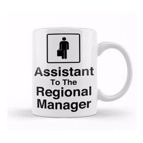 Baskı Dükkanı The Office Assistant To The Regional Manager 01 Porselen Beyaz Kupa Bardak