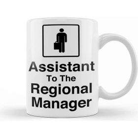 Baskı Dükkanı The Office Assistant To The Regional Manager 01 Porselen Beyaz Kupa Bardak