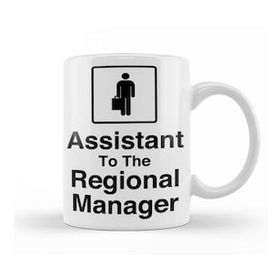 Baskı Dükkanı The Office Assistant To The Regional Manager 01 Porselen Beyaz Kupa Bardak