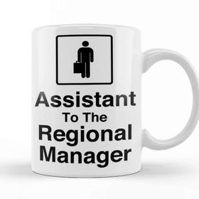 Baskı Dükkanı The Office Assistant To The Regional Manager 01 Porselen Beyaz Kupa Bardak