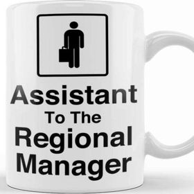 Baskı Dükkanı The Office Assistant To The Regional Manager 01 Porselen Beyaz Kupa Bardak