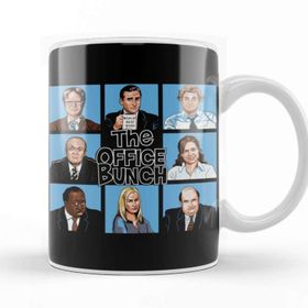 Baskı Dükkanı The Office Bunch 02 Porselen Beyaz Kupa Bardak