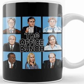 Baskı Dükkanı The Office Bunch 02 Porselen Beyaz Kupa Bardak