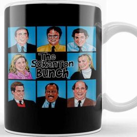 Baskı Dükkanı The Office Bunch 02 Porselen Beyaz Kupa Bardak