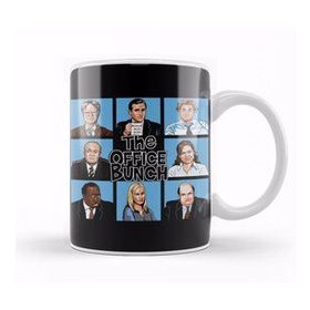Baskı Dükkanı The Office Bunch Porselen Beyaz Kupa Bardak