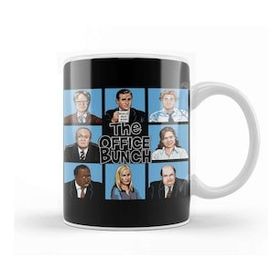 Baskı Dükkanı The Office Bunch Porselen Beyaz Kupa Bardak