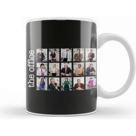 Baskı Dükkanı The Office Cast 01 Porselen Beyaz Kupa Bardak