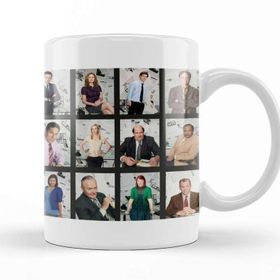 Baskı Dükkanı The Office Cast Porselen Beyaz Kupa Bardak