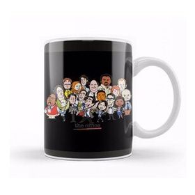 Baskı Dükkanı The Office Cast Tv 01 Porselen Beyaz Kupa Bardak