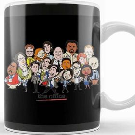 Baskı Dükkanı The Office Cast Tv 01 Porselen Beyaz Kupa Bardak