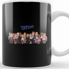 Baskı Dükkanı The Office Characters 01 Porselen Beyaz Kupa Bardak