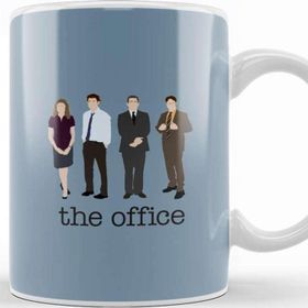 Baskı Dükkanı The Office Characters Porselen Beyaz Kupa Bardak
