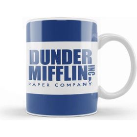 Baskı Dükkanı The Office Dunder Mifflin 01 Porselen Beyaz Kupa Bardak