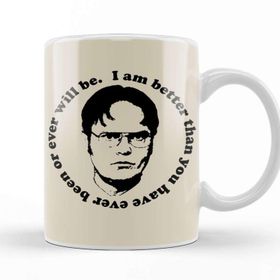 Baskı Dükkanı The Office Dwight Porselen Beyaz Kupa Bardak