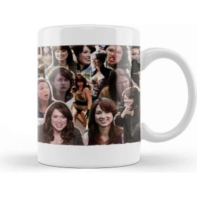 Baskı Dükkanı The Office Erin Hannon Ellie Kemper Porselen Beyaz Kupa Bardak